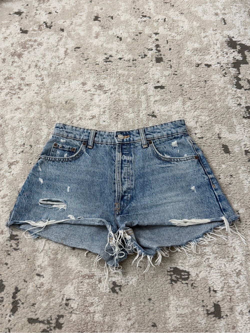 Zara Denim Shorts Size 2